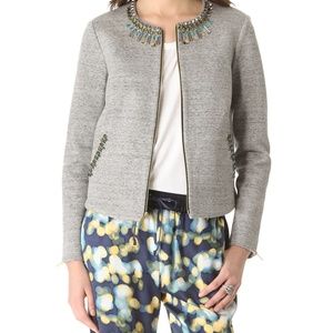 Elizabeth & James Quinn Embellished Jacket Size XS